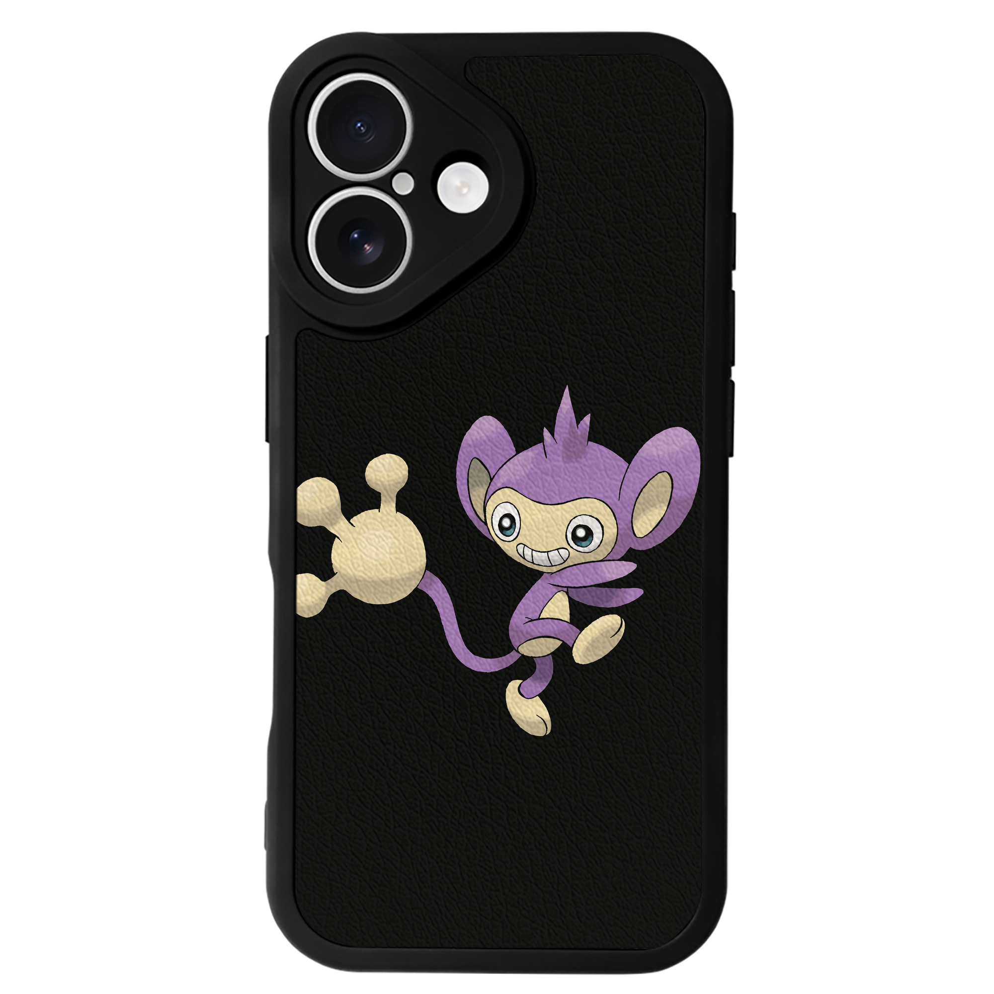 （画像用） ポケットモンスター Pokémon 【iPhone 16シリーズ対応】シリコンスマホケース（レザー調） 材質：シリコン